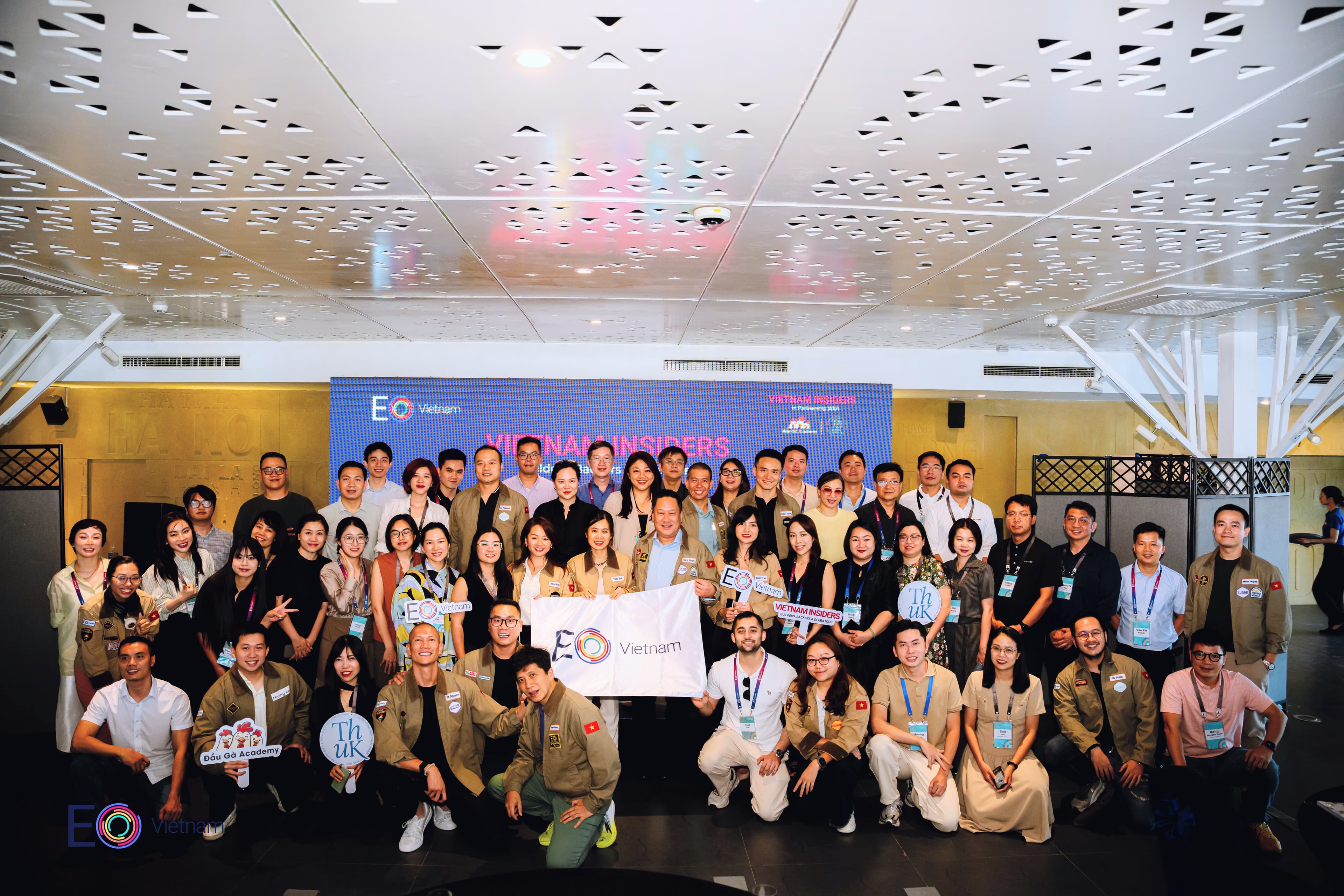 Group photo of Vietnam Insiders attendees, Novotel Thai Ha, Hanoi, May 2026